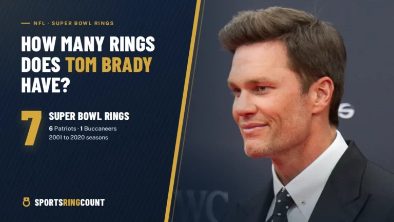 How many rings does Tom Brady have