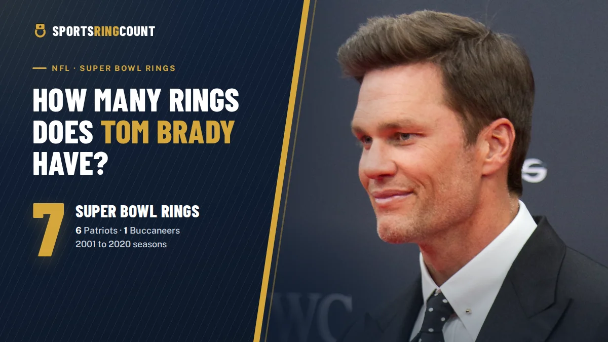 How many rings does Tom Brady have