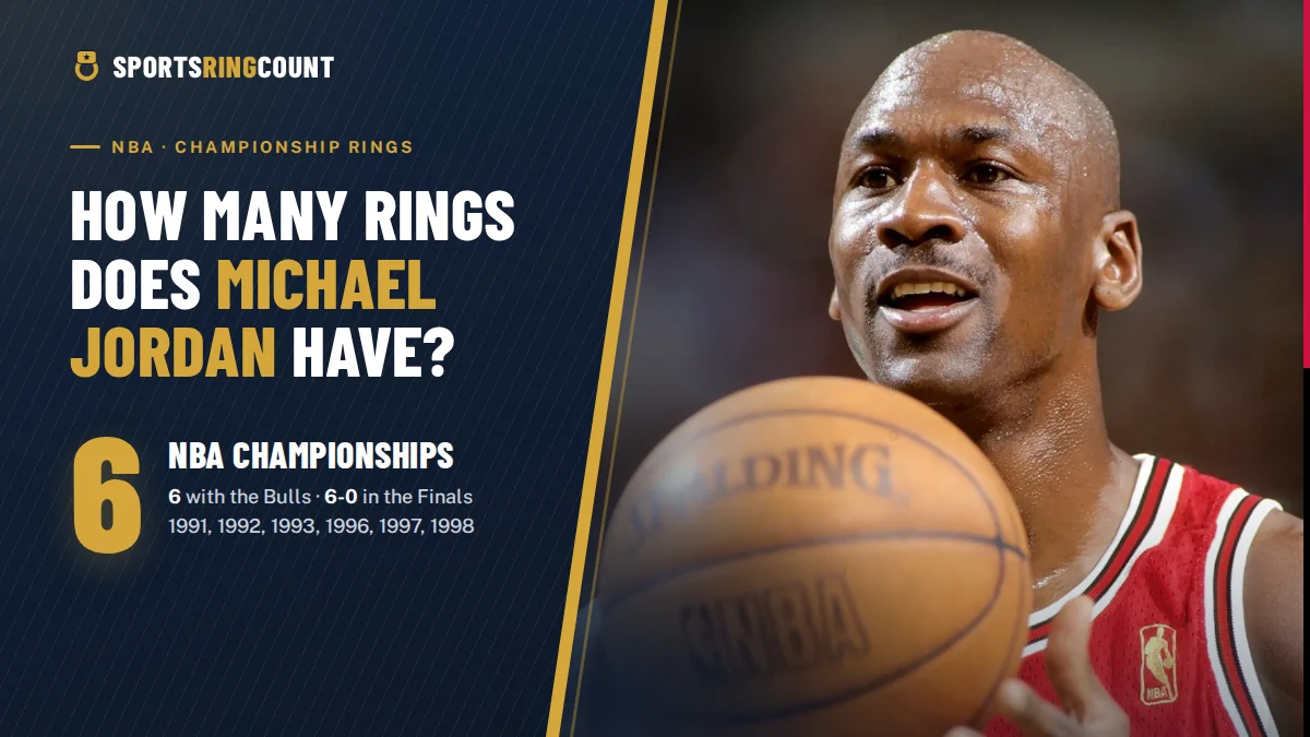 how many rings does michael jordan have